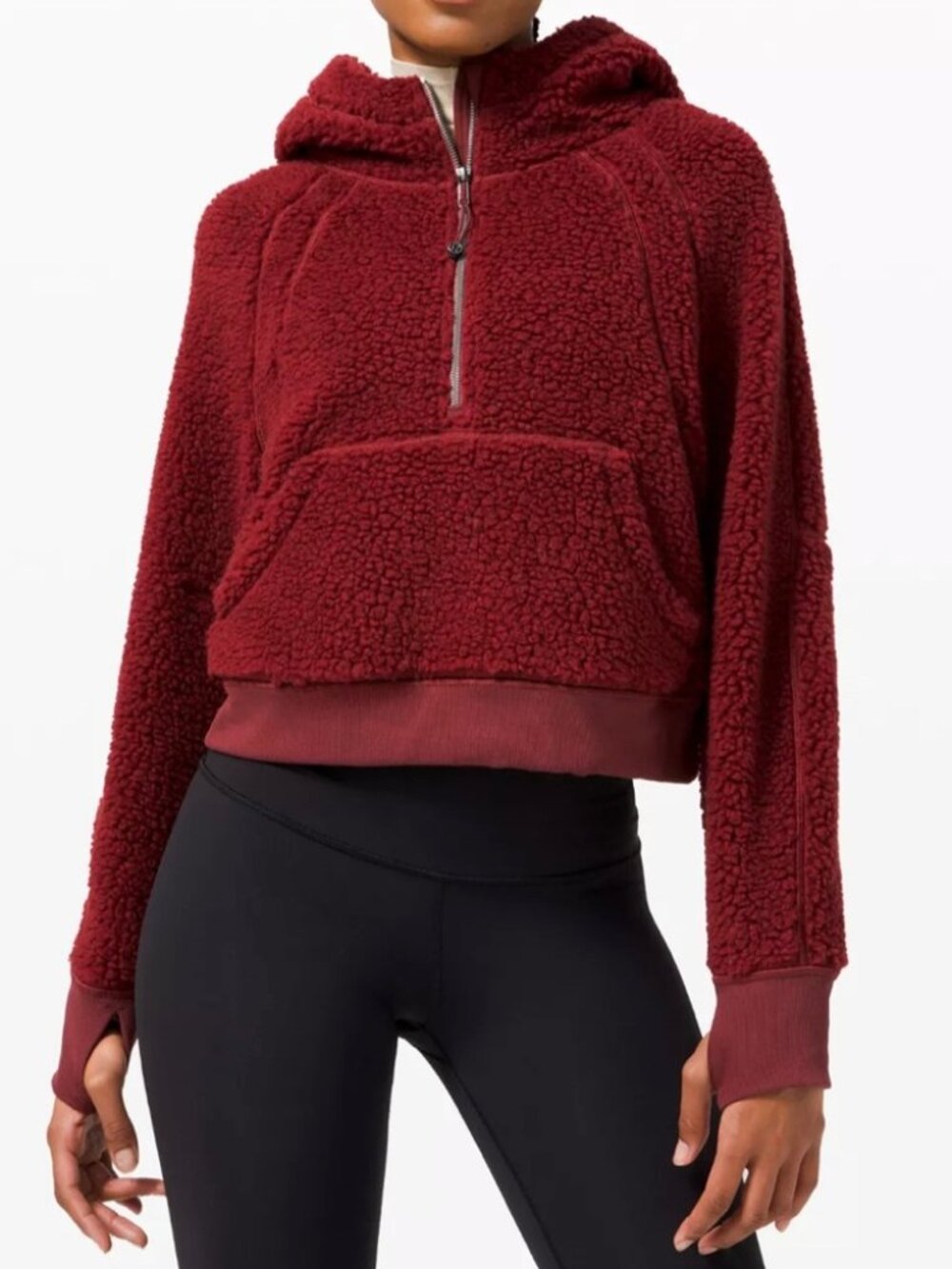 Lululemon Scuba Oversized Sherpa 1/2 Zip